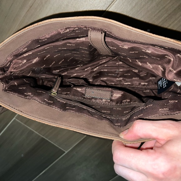 Leather Messenger Bag ALDO - Picture 3 of 3